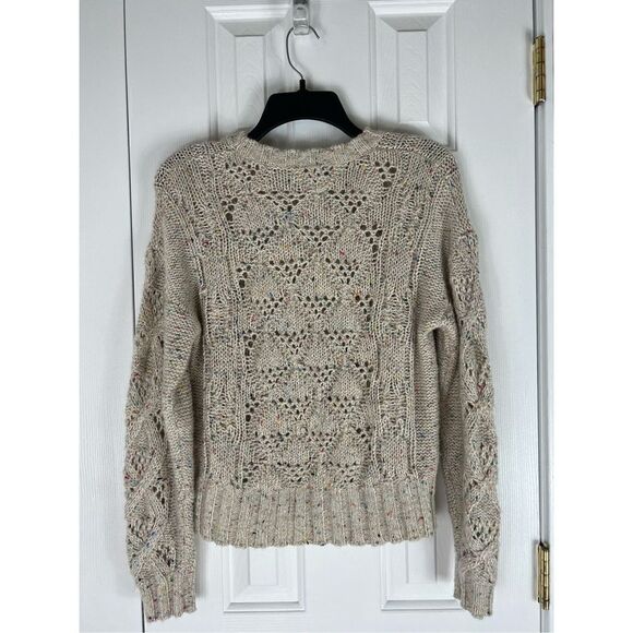Lucky Womens Oatmeal Sweater Size M - Picture 4 of 4